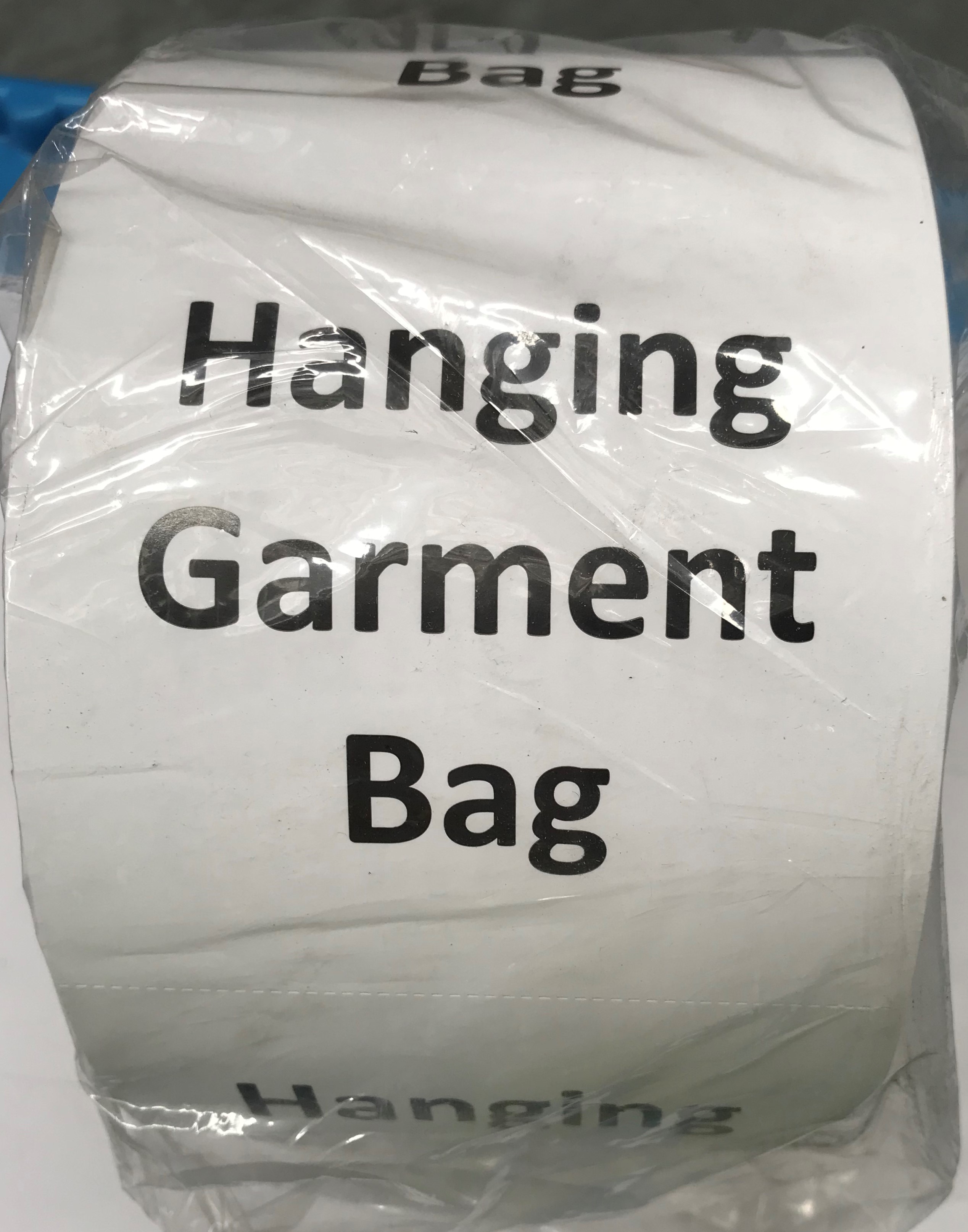 Roll - Each Hanging Garment Bag Tote Tag