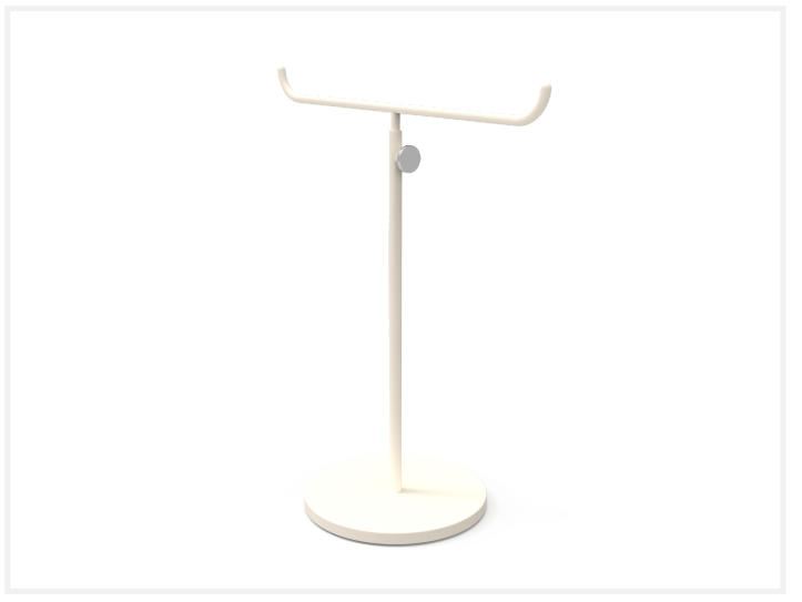 ACC T ARM ADJ H325-H525 CR WH