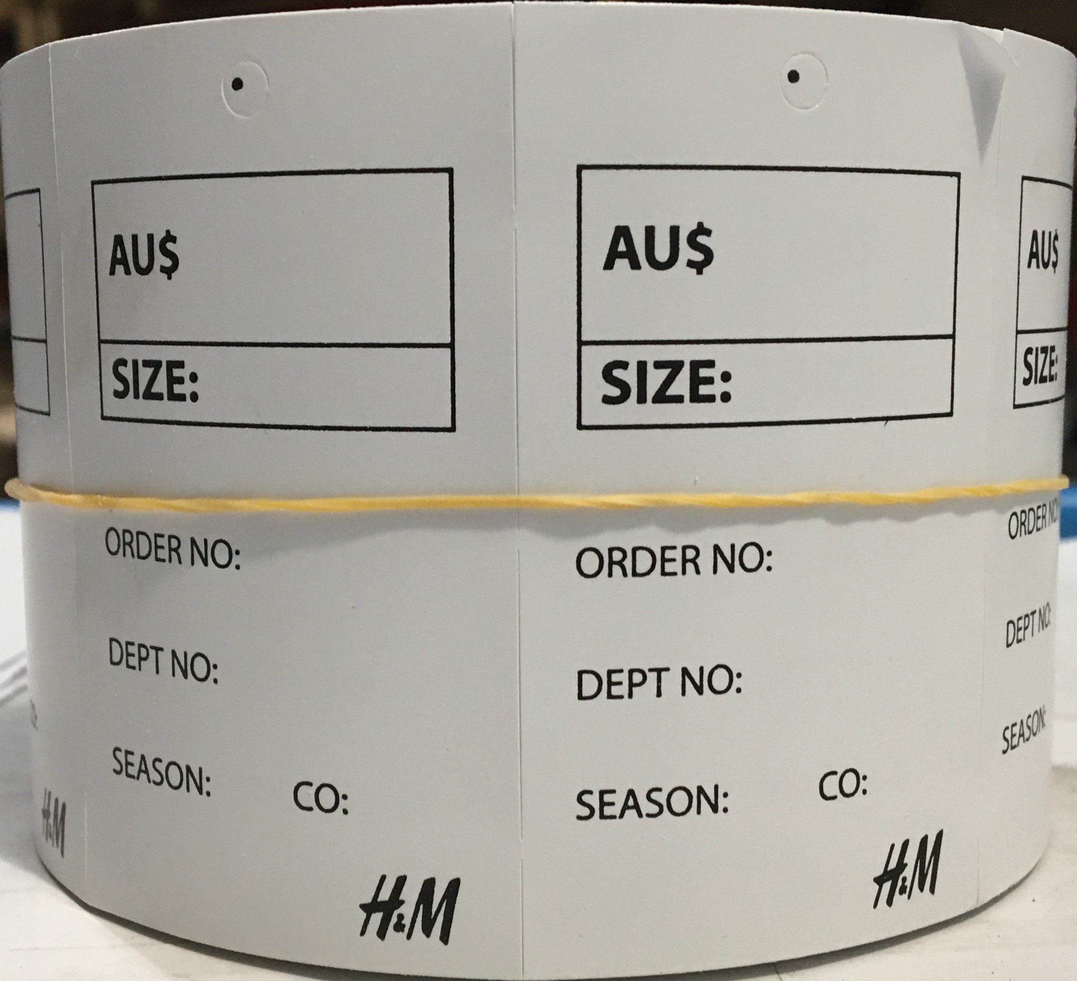 Roll - Each Kimble Price Tags – Blank