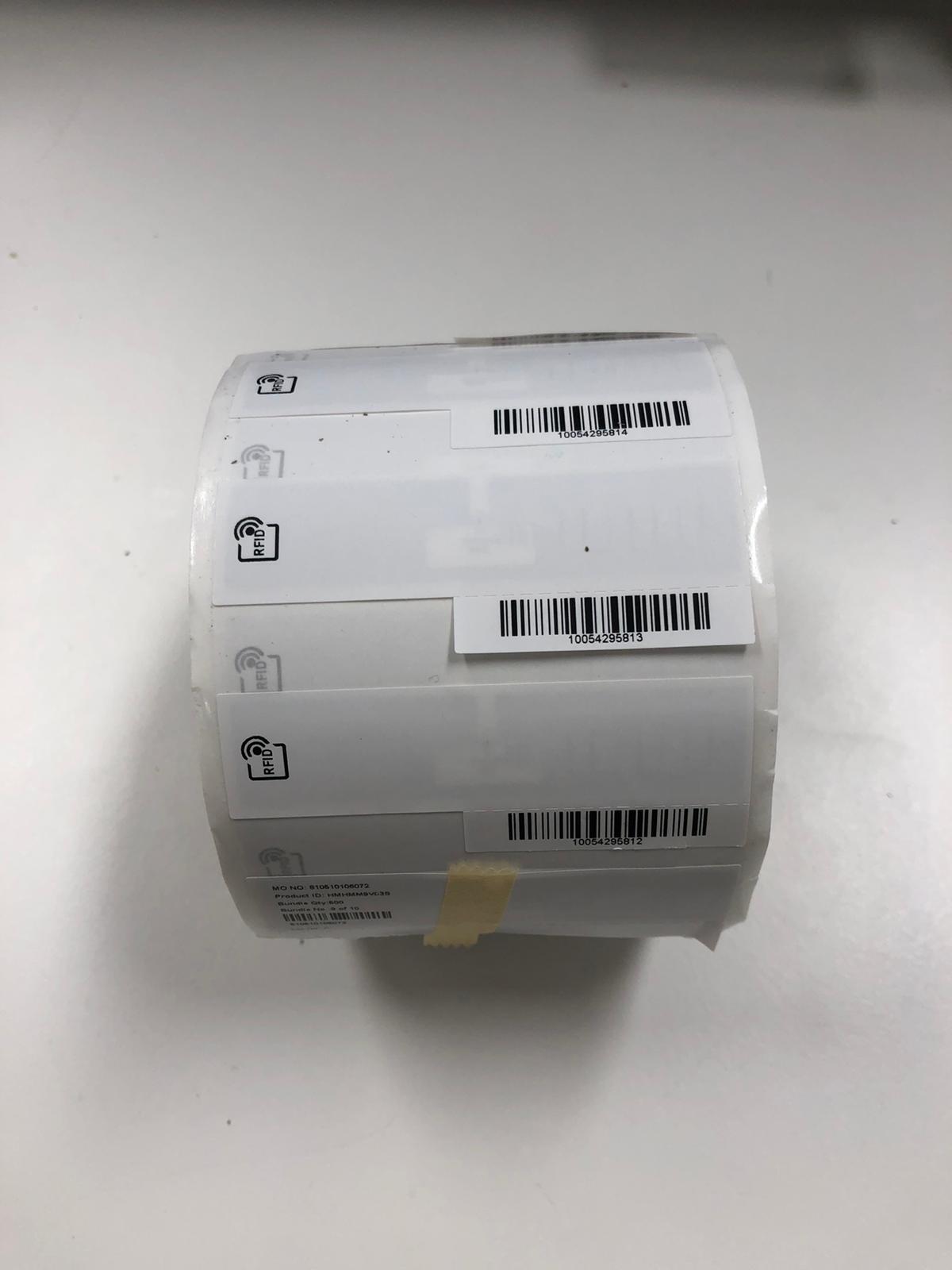 H&M RFID Stickers 73 x 27mm