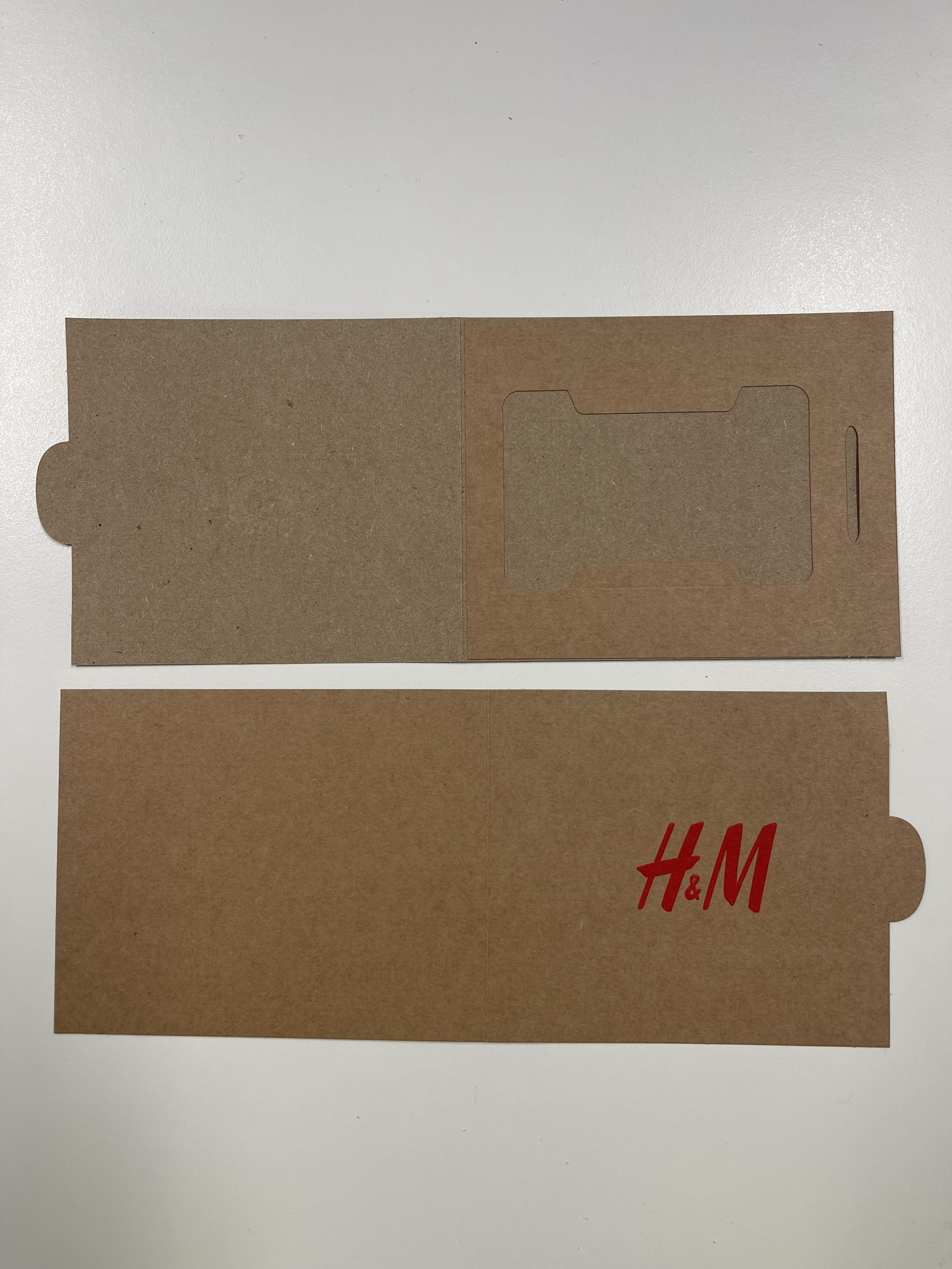 GIFT CARD CARRIER BROWN