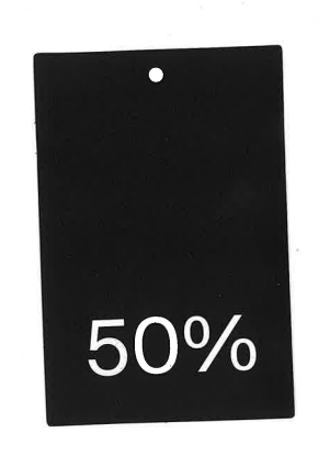 Black COS Sale Hangtags 50%