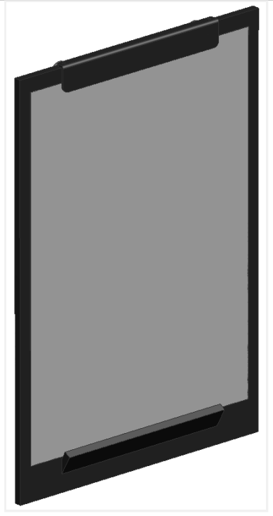 CARRIER FOR PRINT,A4,WOOD,BLK.GR