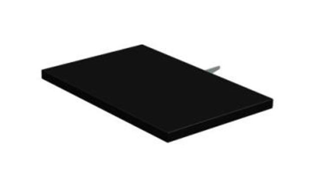 SHELF,CC32,BLACK,WIDE,LIGHTWEIGHT