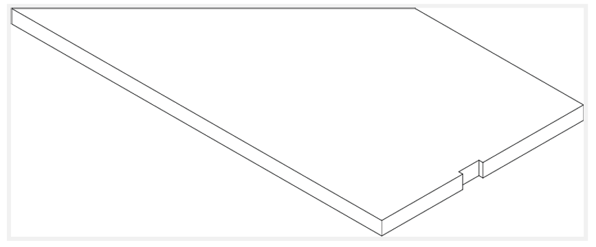 CONCRETEPLINTH,CORNER,LH,WHITE,COS