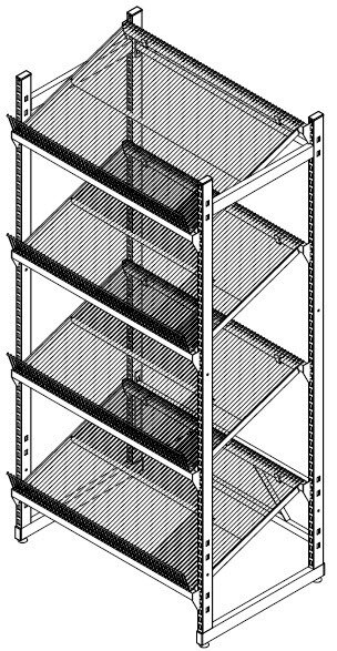 STOCK:MINI PALLET STORAGE,START SECTION