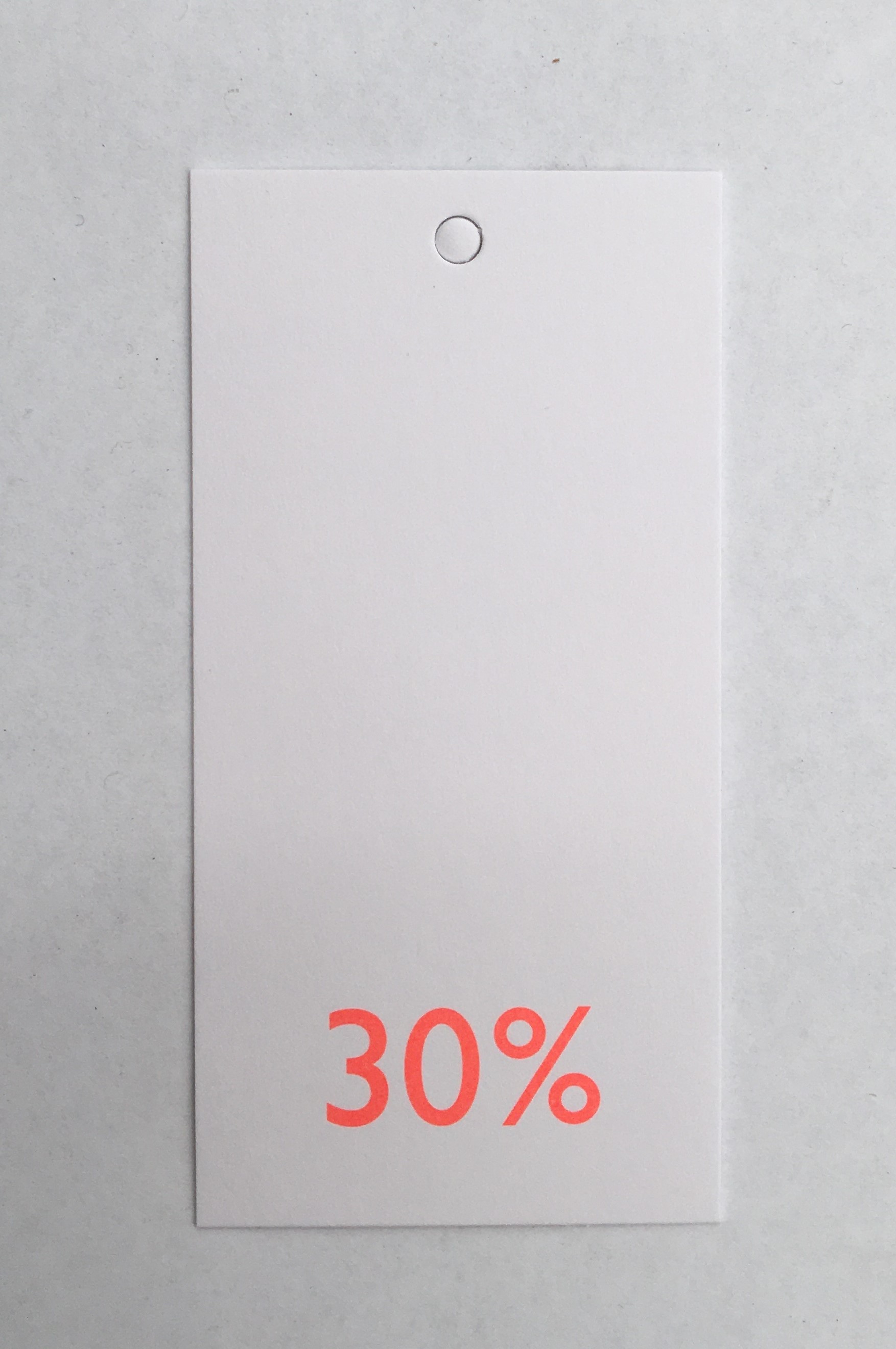 Black COS Sale Hangtags 30%