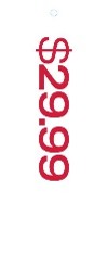 29.99 Hangtag