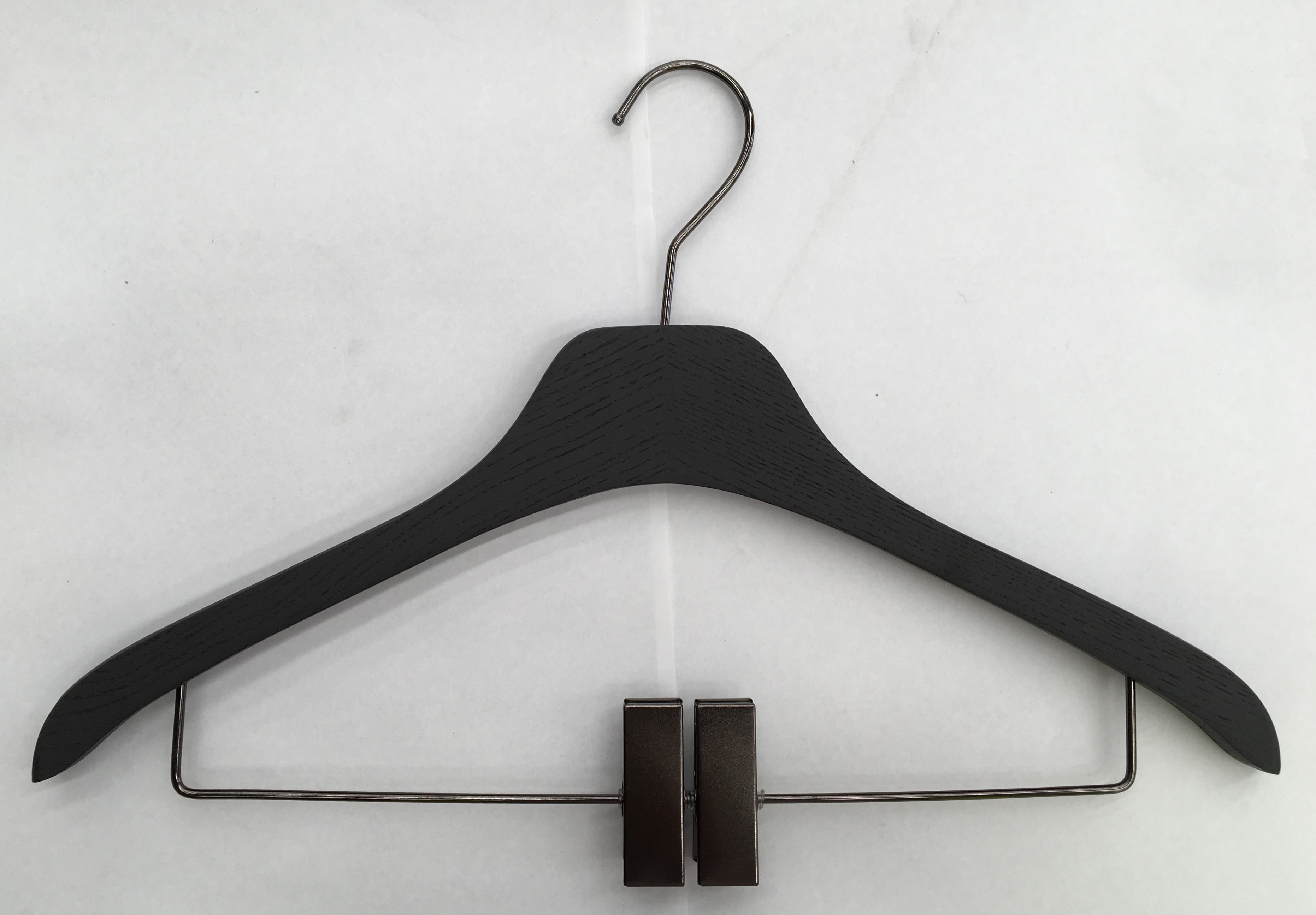 Carton Hanger, 43cm, Mens, Trouser, Wood, Ash, Grey, COS