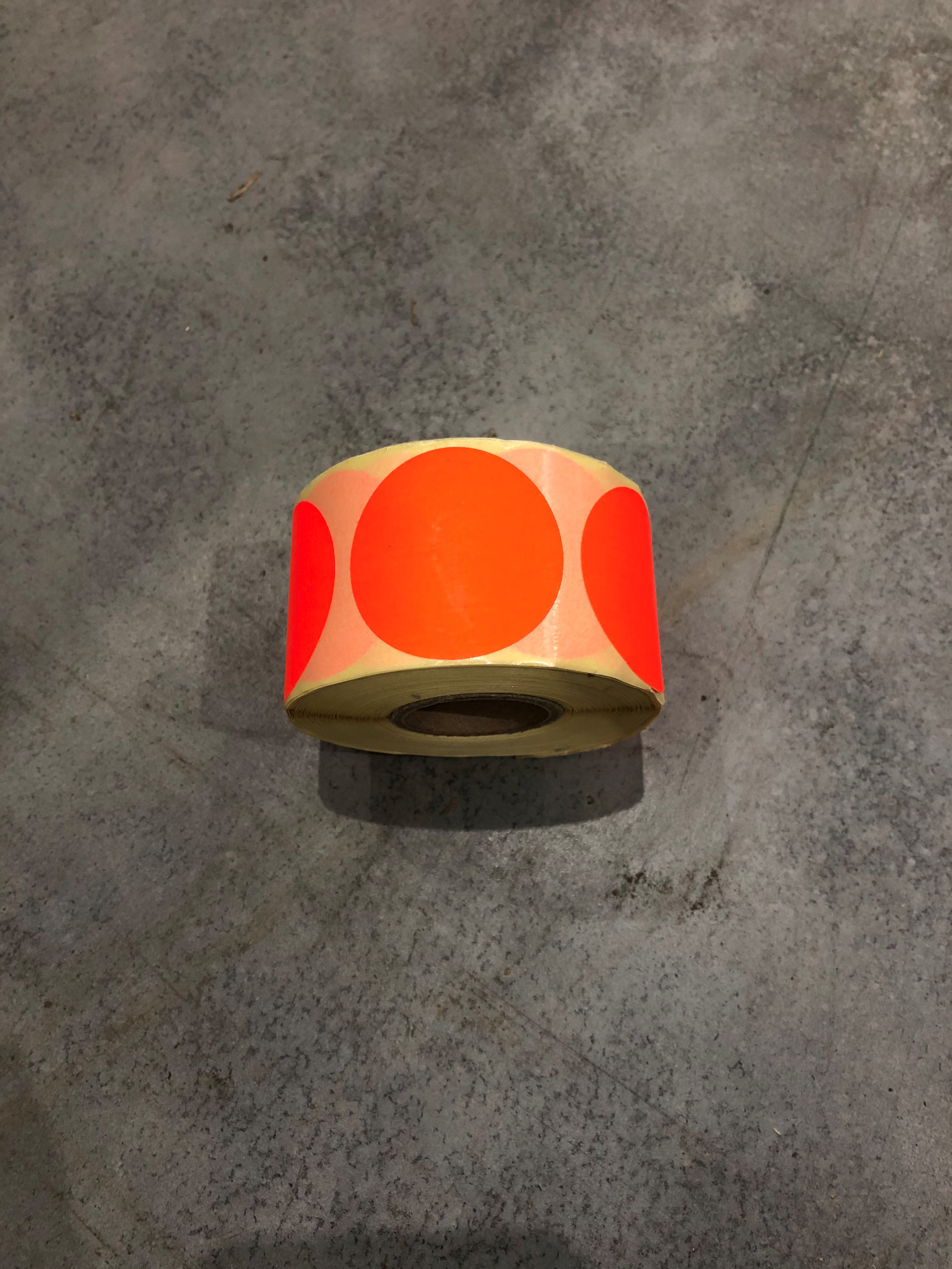 Roll - Red Radiant Sticker